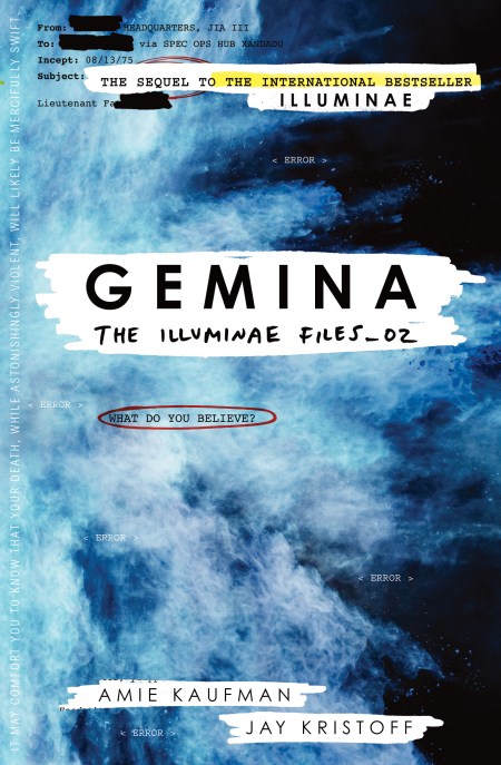 Gemina The Illuminae Files_02 by Amie Kaufman and Jay Kristoff book cover