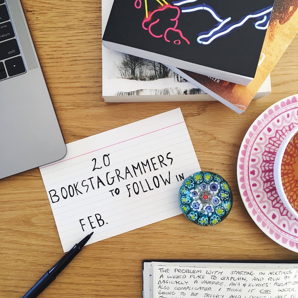 20 Bookstagrammers to Follow in February Sign